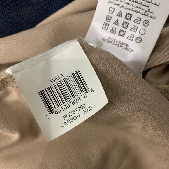 BCBGMaxAzria Willa Dress XXS Blue Lace Sleeveless Evening Glam Party - Picture 10 of 10